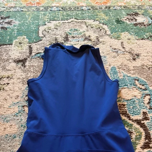 Sapphire Blue Sincerely Jules Activewear Tennis Golf athletic dress - Picture 4 of 6